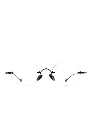 Eyepetizer rimless round-frame glasses - Black