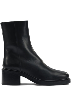 Aeyde 65mm Teddy boots - Black