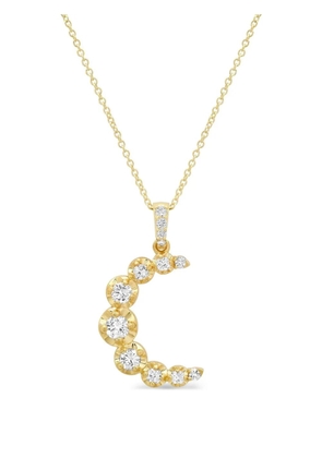 Jennifer Meyer diamond moon necklace - Gold