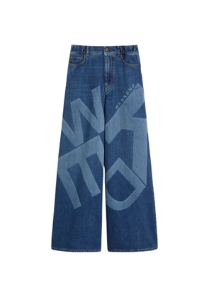 Weekend Max Mara logo-print jeans - Blue