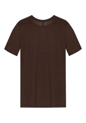 Rick Owens seam-detail T-shirt - Brown