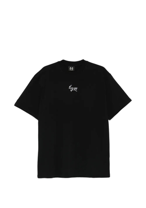 44 LABEL GROUP print short-sleeve T-shirt - Black