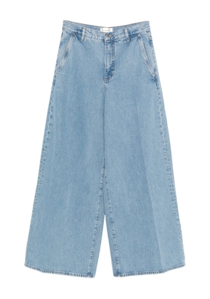 FRAME The Drape wide-leg jeans - Blue