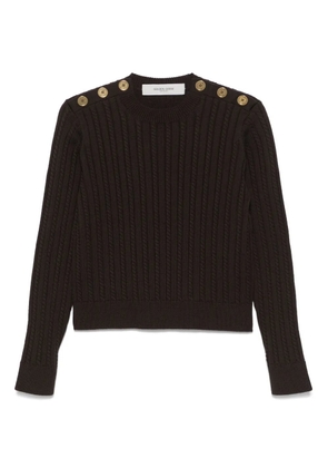 Golden Goose cable-knit sweater - Brown