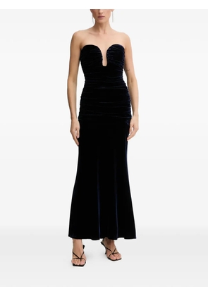 Bardot Elvira strapless maxi dress - Blue