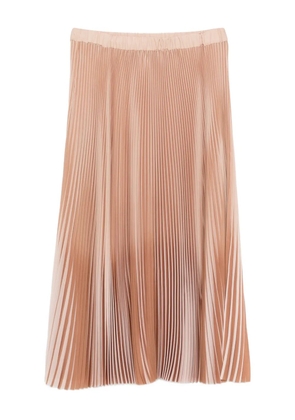 Fabiana Filippi pleated midi skirt - Neutrals