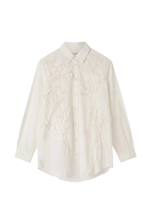 Lee Mathews Monty floral shirt - White