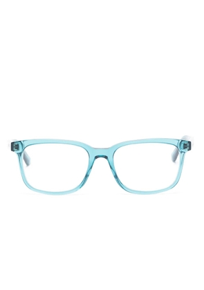 Alexander McQueen Eyewear square-frame glasses - Blue