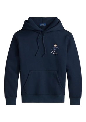 Polo Ralph Lauren graphic-print hoodie - Blue