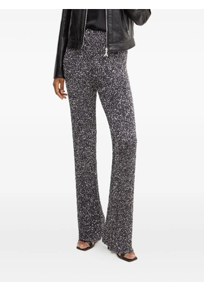 Liviana Conti sequin-embellishment trousers - Silver