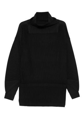 Homme Plissé Issey Miyake roll-neck T-shirt - Black