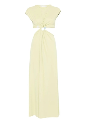 Christopher Esber S-buckle maxi dress - Green