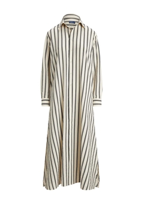 Polo Ralph Lauren striped shirt dress - White