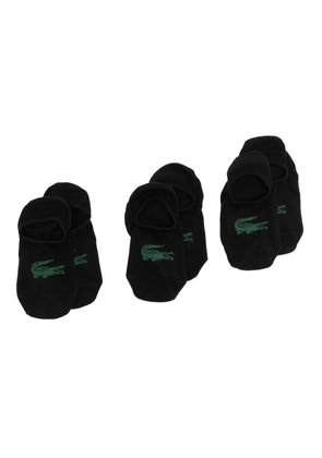 Lacoste logo socks (set of three) - Black