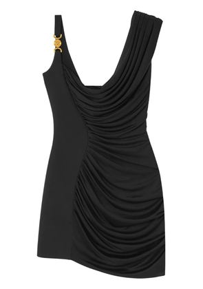 Versace Medusa '95 draped minidress - Black