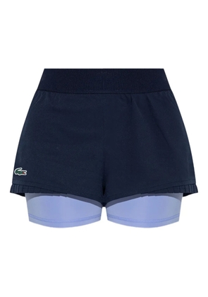 Lacoste Roland Garros layered shorts - Blue