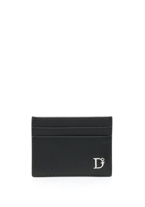 DSQUARED2 logo-plaque leather wallet - Black