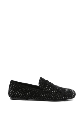 strategia shoes Vanity studded loafers - Black