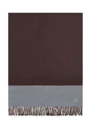 Giorgio Armani cashmere scarf - Brown