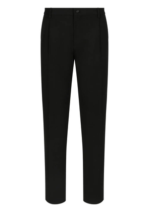 Dolce & Gabbana slim-fit tailored trousers - Black