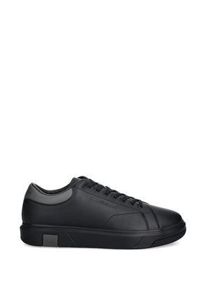Armani Exchange logo-detail sneakers - Black