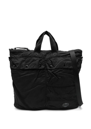 C.P. Company zip nylon tote bag - Black