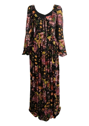 La DoubleJ Wanderlust maxi dress - Black