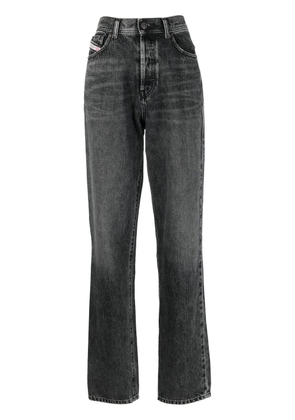 Diesel 1956 straight-leg cropped jeans - Grey
