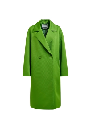 Essentiel Antwerp notched-lapel double-breasted coat - Green