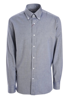Luciano Barbera button-down shirt - Blue