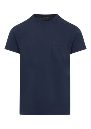 TOM FORD patch-pocket short-sleeve T-shirt - Blue