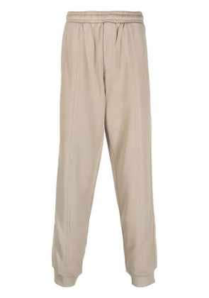 Helmut Lang elasticated-waist cotton track pants - Neutrals