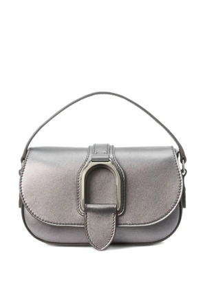 Ralph Lauren Collection Wellington buckle-detail leather cross body bag - Silver