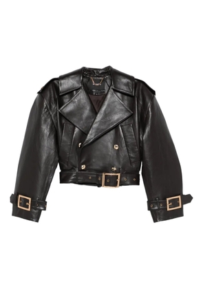 Retrofete double-breasted belted jacket - Brown