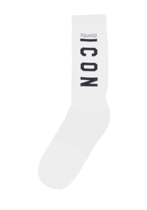 DSQUARED2 icon socks - White