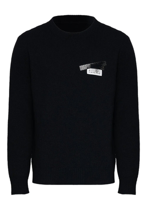 MM6 Maison Margiela wool-blend sweater - Black