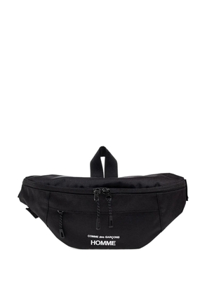 Comme des Garçons Homme Plus zip belt bag - Black