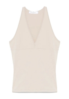Max Mara v-neck top - Neutrals