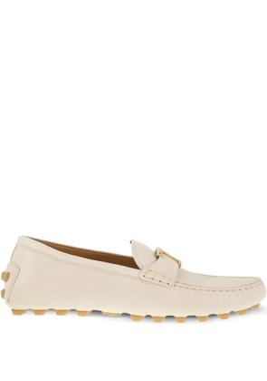 Tod's Gommino leather loafers - Neutrals