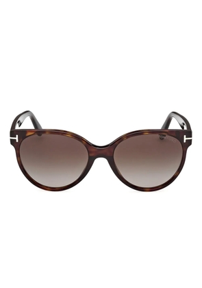 TOM FORD Eyewear round-frame sunglasses - Brown