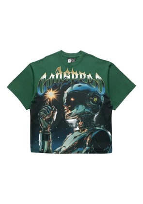 GODSPEED sputnik moment T-shirt - Green