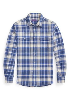Ralph Lauren Purple Label plaid shirt - Blue