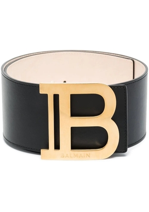 Balmain wide belt - Black
