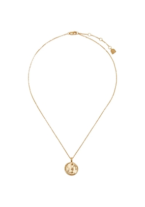 Astrid & Miyu Scorpio Zodiac pendant necklace - Gold