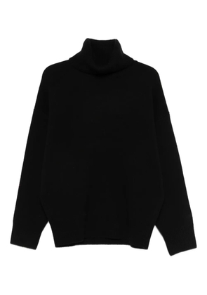 TOTEME double-knit turtleneck sweater - Black