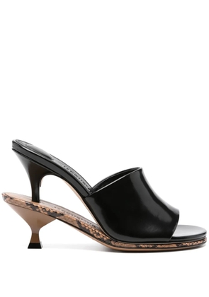 Jacquemus The Double 110mm mules - Black