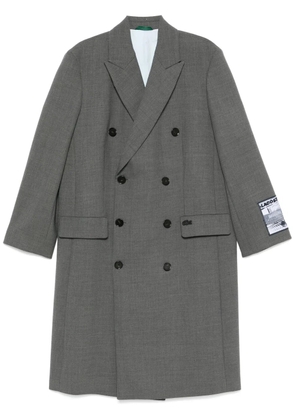 Lacoste double-breasted coat - Grey