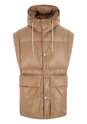 Jil Sander goose-down gilet - Neutrals