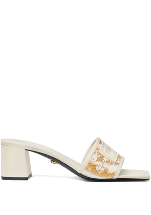 Versace Theia mules - White
