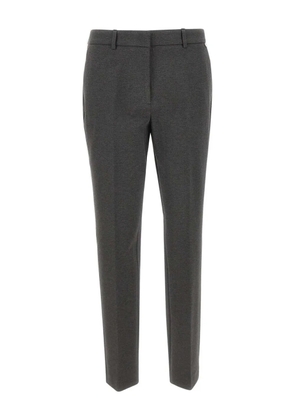 LIU JO side-pockets pleated tailored trousers - Grey